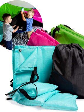 Little Jo Build Me Blanket Fort by Jumpoff Jo Portable Set, Tarps & Weights STEM